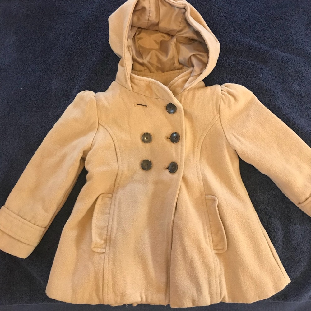 Girls size 4t pea coat